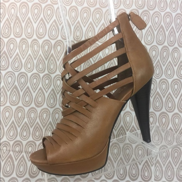 Chinese Laundry Platform Strappy Heels SZ 8 M S103 - Picture 3 of 8